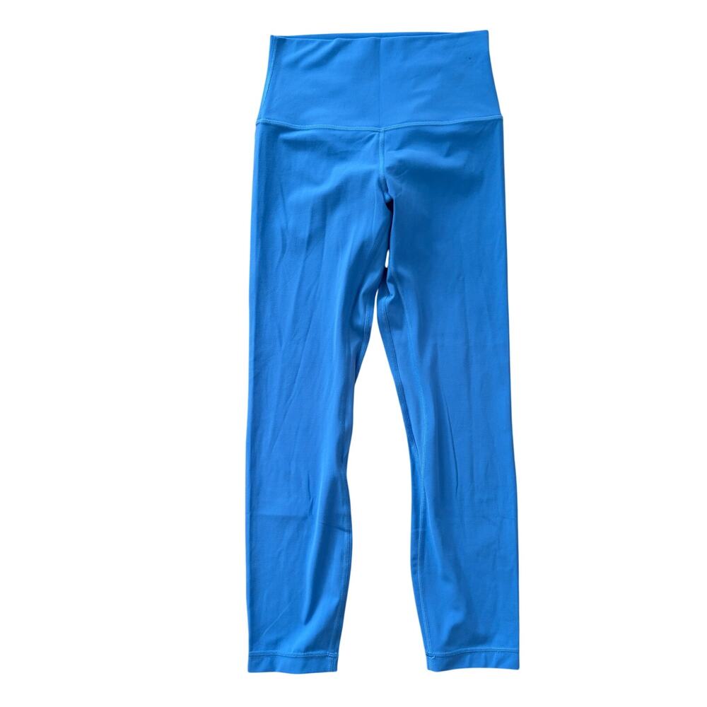 Lululemon Blue Align High Rise Crop 23" Legging Size 4
